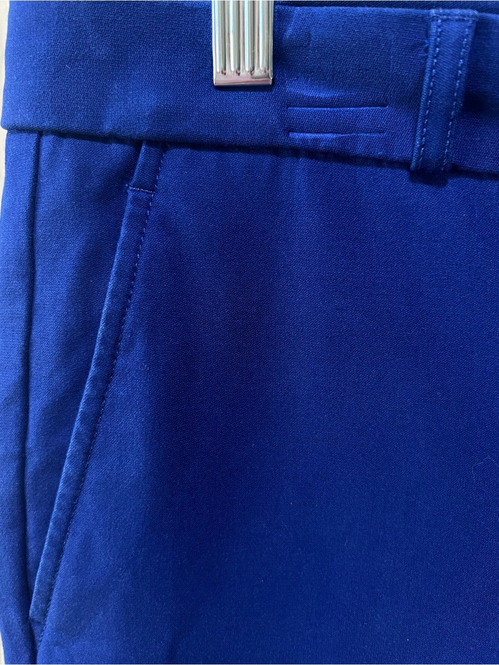 Banana Republic Ryan Royal Blue Straight Leg Dress Pants Size 12 - Picture 6 of 12